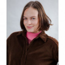 Blusas y Camisas Sobrecamisa BRAVA FABRICS Larga Pana Chocolate