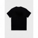 Camisetas Hombre Camiseta CAT Road Machinery Black