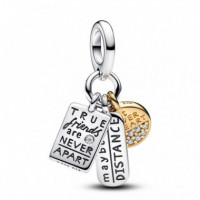 PANDORA Charm Colgante Triple Amistad PANDORA Moments 763436C01