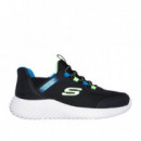 SKECHERS Zapatillas Bounder Negras 403822L-BBLM