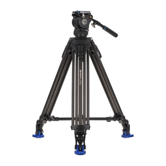 BENRO Tripode Kit Video Doble Tubo Carbono C673LLBV6HPLUS