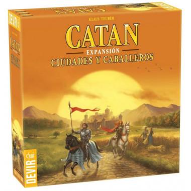 Catan Ciudades y Caballeros  DEVIR
