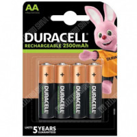 DURACELL Recargable R-6 Aa 2500 Mah
