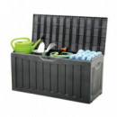 Baúl Plástico Negro DONNA GARDEN 340 Litros