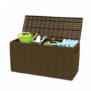 Baúl Plástico Marron DONNA GARDEN 340 Litros