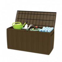 Baúl Plástico Marron DONNA GARDEN 340 Litros