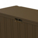 Baúl Plástico Marron DONNA GARDEN 340 Litros