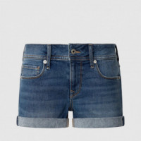 PEPE JEANS Shorts Regular Siouxie Azules PL801190IC4-000