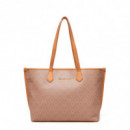 VALENTINO HAND BAGS Shopping Lady Re Marrón VBS8GT02-C38