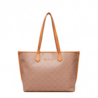 VALENTINO HAND BAGS Shopping Lady Re Marrón VBS8GT02-C38