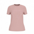 GUESS Athleisure Camiseta Rosa V2YI07 K8HM0-G6O1