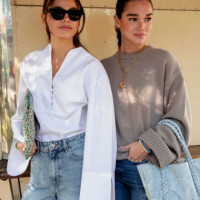 Coletero Light Orange Sky Blue Glitter  KKNEKKI