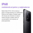 XIAOMI Redmi Note 14 Pro+ 5G 8GB 256GB Midnight Black