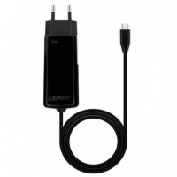 TOOQ Cargador para Portátil Universal Automático Gan 65W Type-c Pd / TOOQ / Negro / TQLC-USBCGAN65PD-C