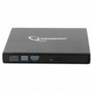 GEMBIRD Dual USB Regrabadora Externa DVD Negra