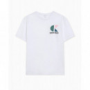 Ss 30S Eu Ck Bh Logo Graphic Tee Brillia  CALVIN KLEIN