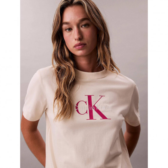 Hero Ss Classic Monologo Cneck T Birch  CALVIN KLEIN