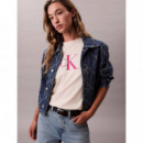 Hero Ss Classic Monologo Cneck T Birch  CALVIN KLEIN