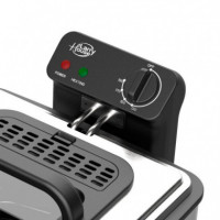 Freidora Inox con Ventana LARRYHOUSE 4.5 Litros 2.200W