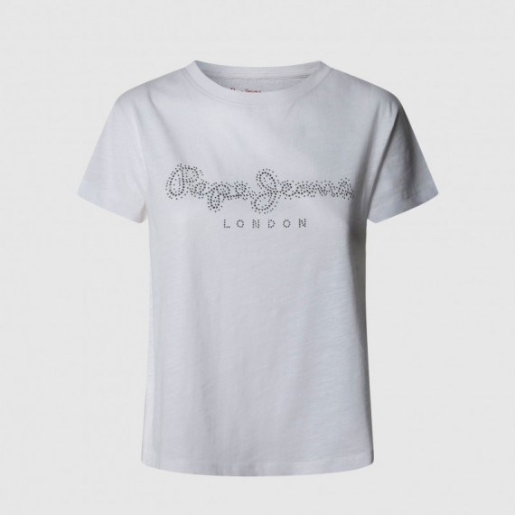 PEPE JEANS Camiseta Ryleigh Blanca PL506014-800