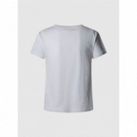 PEPE JEANS Camiseta Ryleigh Blanca PL506014-800