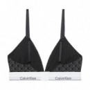 Corpiño con Forro Ligero - Icon Cotton Modal  CALVIN KLEIN