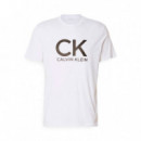 Camiseta con Logo Frontal Graphic  CALVIN KLEIN