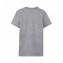 Vestido bordado de manga corta y corte regular KIDS