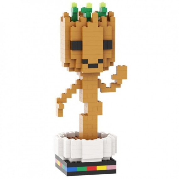 PIXO Puzzle Groot Guardianes de la Galaxia Marvel