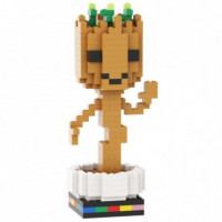 PIXO Puzzle Groot Guardianes de la Galaxia Marvel
