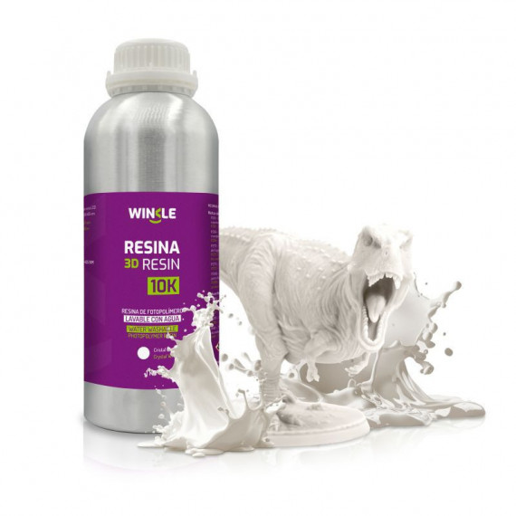WINKLE Resina Lavable Al Agua Cristal Blanco