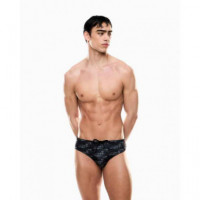 Slip Beachwear Fancy Black Monogram AF13  EA7 EMPORIO ARMANI 7