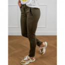 HAPPY BRAND Pantalones Pantalón Chino Happy Paris Joy Kaki