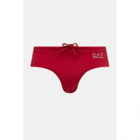 Slip Beachwear Equestrian Red/silve AF14  EA7 EMPORIO ARMANI 7