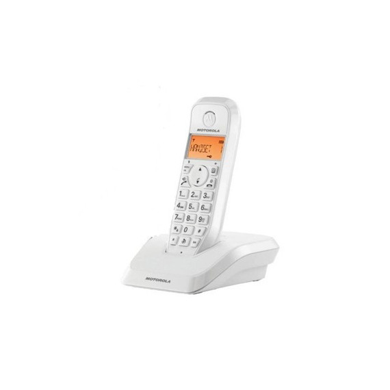 MOTOROLA Telefono Inalambrico S1201 Blanco