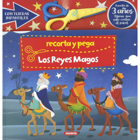 Recorta y Pega los Reyes Magos   2025