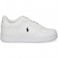 Deportivo Piel Blanco  POLO RALPH LAUREN