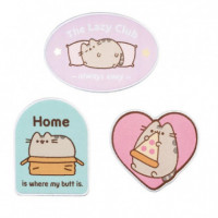 Set de 3 Parches Pusheen  GRUPO ERIK