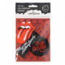 Set de 3 Parches The Rolling Stones  GRUPO ERIK