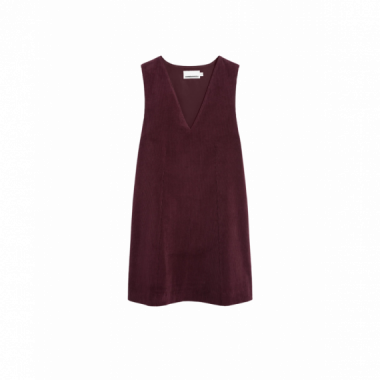 Vestidos Vestido ARMEDANGELS Pinaafo Corduroy Dark Cranberry