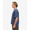 Camisetas Hombre Camiseta COLORFUL STANDARD Oversize Neptune Blue
