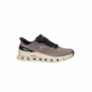 Arch Fit Glide-step Pro Taupe Knit/black Pu SKECHERS