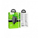 HOCO Adaptador Corriente 3XTIPO C/1XUSB 3.0 67W Negro CS27A