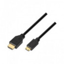 AISENS A119-0115 Cable HDMI - Mini HDMI 3 Metros