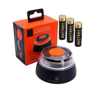 THULOS Baliza Emergencia Obligatoria V16 con Geolocalizacion TH-V6 Homologada 2026