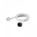 SURMEDIA Alargador Cable Coriente 2MTRS Blanco BMA502
