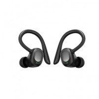 DEVIA Auricular BLUETOOTH con Soporte Oreja Pro 5 Tws Negro 30H Estcuhe de Carga