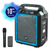 Altavoz Pro Bateria Autoamplificado 10" LARRYHOUSE 500W