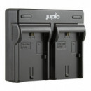 JUPIO Kit 2 Baterias Canon LP-E6NH Ultra + Cargador Doble