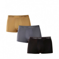 Pack de 3 Bóxers de Tiro bajo - Micro Stretch  CALVIN KLEIN